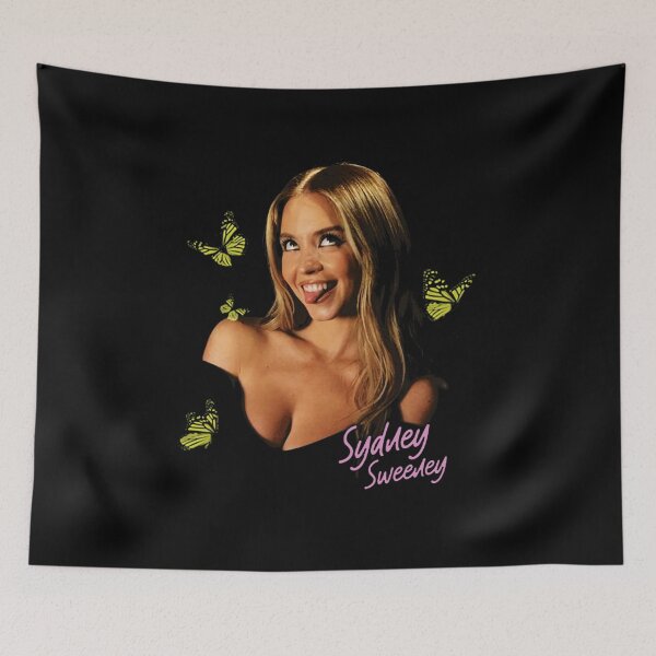 Item preview, Sydney Sweeney Butterfly  designed and sold by keritrotter.