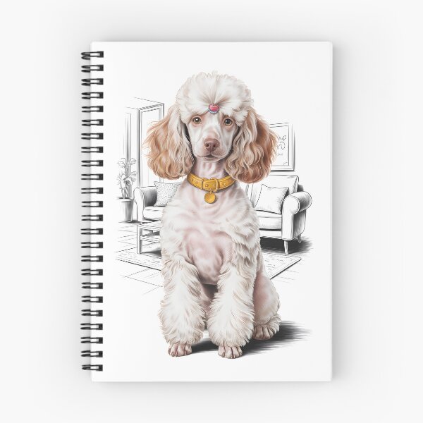 Item preview, Cute Dogs- The French Poodle in the Livingroom designed and sold by Museum Of Non-Existing Art.