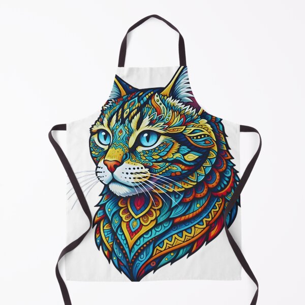Item preview, Mandala Cat – Intricate Zen Line Art Illustration designed and sold by Jhunell.