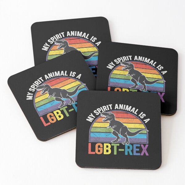 Item preview, Womens LGBT - T-Rex Gay Pride Lesbian Dinosaur Sunset  designed and sold by angolinnArt.