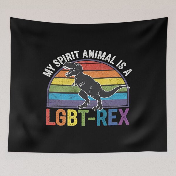 Item preview, Womens LGBT - T-Rex Gay Pride Lesbian Dinosaur Sunset  designed and sold by angolinnArt.