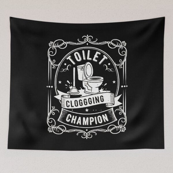Item preview, Toilet mogging champion designed and sold by THREE LITTLE BEANS.