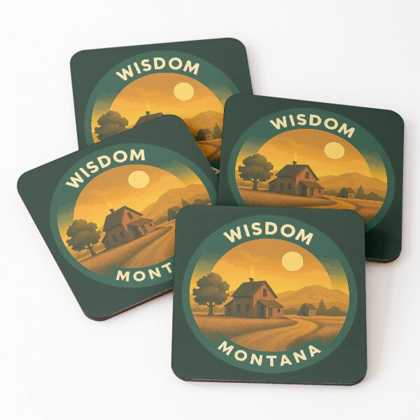 Item preview, Wisdom Montana USA Vintage Travel  designed and sold by Thistle-TShop.