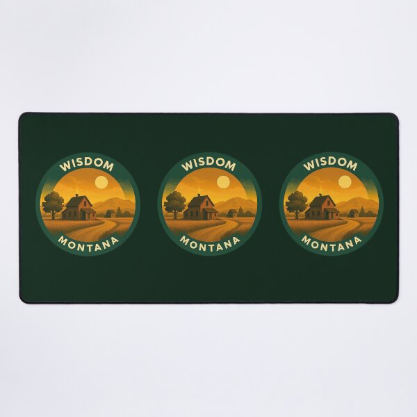 Item preview, Wisdom Montana USA Vintage Travel designed and sold by Thistle-TShop.