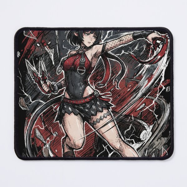 Item preview, Jane Doe New Skin Zenless Zone Zero ZZZ Public Security Physical Anomaly Rat Thiren Tail Blade Infiltrator Shield Dash Fan Art Portrait Poster T-Shirt Sticker Gift designed and sold by Senpaiwaves.
