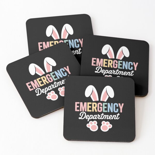 Item preview, Emergency Department Easter Bunny ER Nurse Easter Day designed and sold by FaithAbbott.