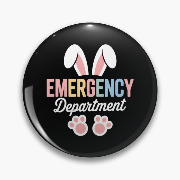 Item preview, Emergency Department Easter Bunny ER Nurse Easter Day designed and sold by FaithAbbott.