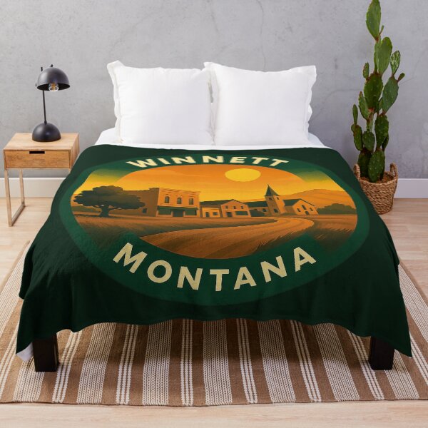Item preview, Winnett Montana USA Vintage Travel designed and sold by Thistle-TShop.