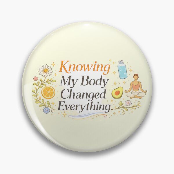 Item preview, Knowing My Body Changed Everything – Wellness Culture Quote | Gluten Free Self-Care Design designed and sold by My Gluten Free Life UK.