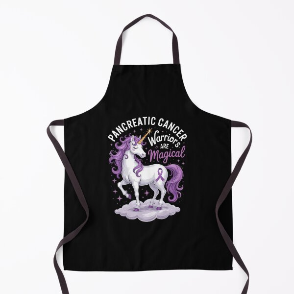 Item preview, Unicorn Purple Ribbon Pancreatic Cancer Warrior Are Magical designed and sold by FaithAbbott.