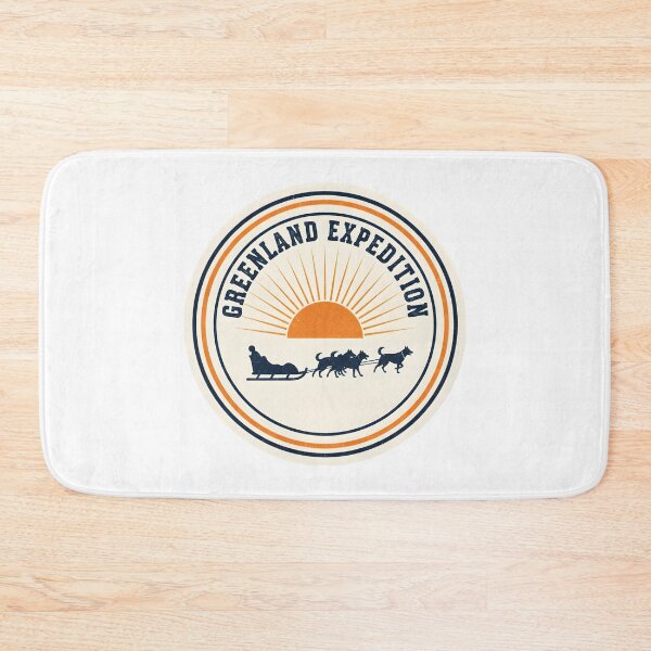 Item preview, Greenland Expedition - Vintage Dog Sledding Badge designed and sold by Dakson Design - Fantasy Art.