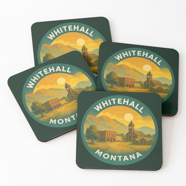 Item preview, Whitehall Montana USA Vintage Travel  designed and sold by Thistle-TShop.