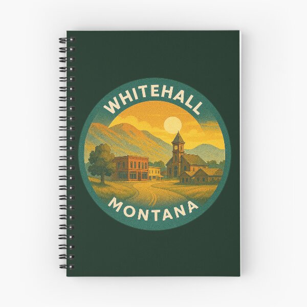 Item preview, Whitehall Montana USA Vintage Travel  designed and sold by Thistle-TShop.