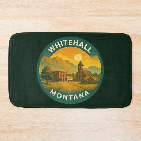 Item preview, Whitehall Montana USA Vintage Travel  designed and sold by Thistle-TShop.
