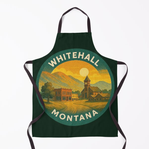 Item preview, Whitehall Montana USA Vintage Travel  designed and sold by Thistle-TShop.