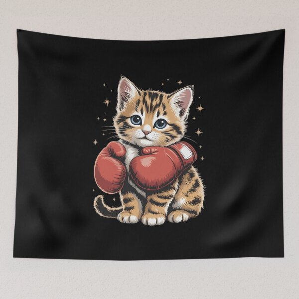 Item preview, Boxing Mens, Womens & Kids Cat Boxer designed and sold by FaithAbbott.