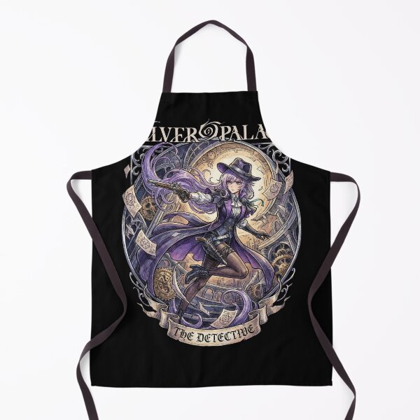Item preview, Silver Palace Detective The Raven's Claws - Lavender Hair Raven Motif Great Detective Victorian Action RPG Fan Art designed and sold by Senpaiwaves.