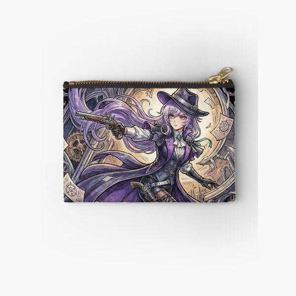 Item preview, Silver Palace Detective The Raven's Claws - Lavender Hair Raven Motif Great Detective Victorian Action RPG Fan Art designed and sold by Senpaiwaves.