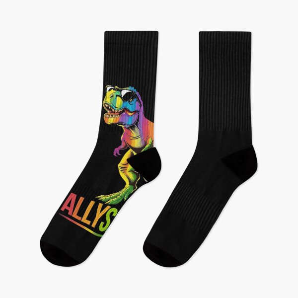 Item preview, Allysaurus Dinosaur T-Rex Rainbow Flag LGBT-Q Pride Month  designed and sold by joyouartArt.