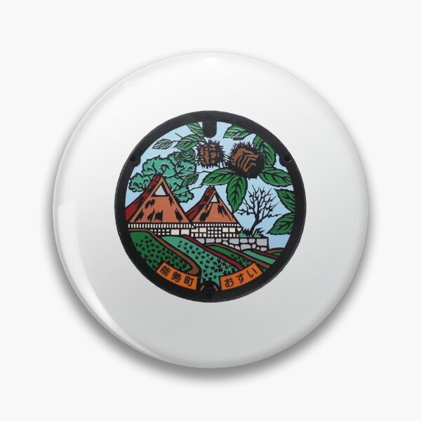 Item preview, Nose City, Osaka Manhole Cover designed and sold by blahdeedah.