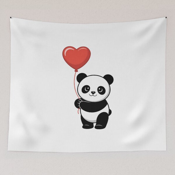 Item preview, PANDA Valentine Panda Lover Valentines Day designed and sold by FaithAbbott.