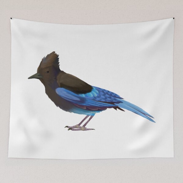 Item preview, Big Sur: Stellar Jay designed and sold by KikaKatTIOI.