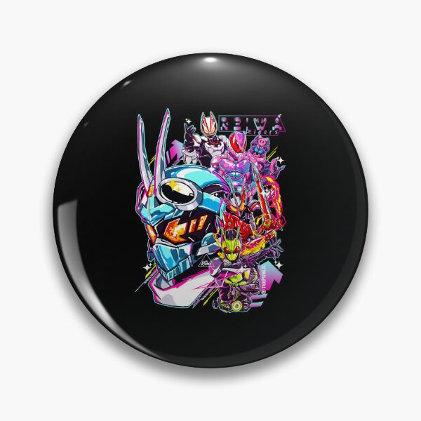Item preview, Kamen Rider Geats IX Red Power Emblem designed and sold by gladgaeaman.