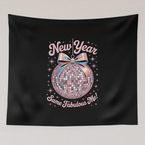 Item preview, New Year Same Fabulous Me Happy New Year Holiday designed and sold by FaithAbbott.