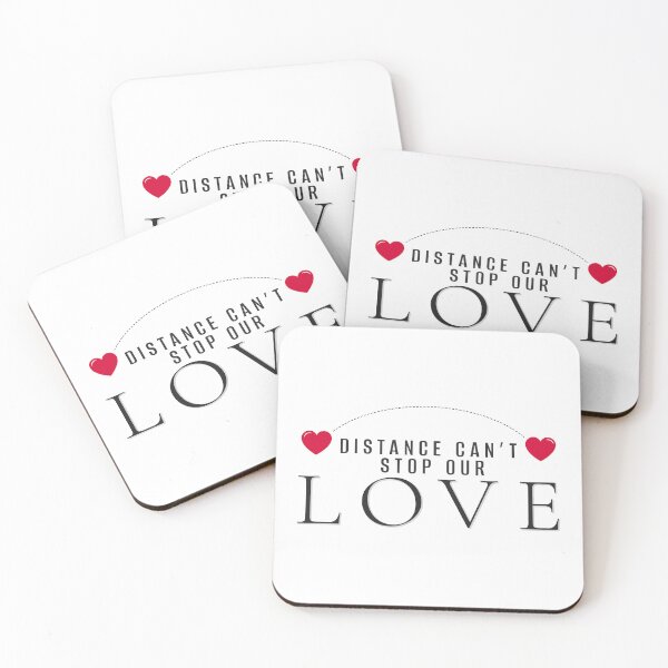 Item preview, Distance Can’t Stop Our Love | Long Distance Quote, Valentine Love designed and sold by PixelGrafiks.