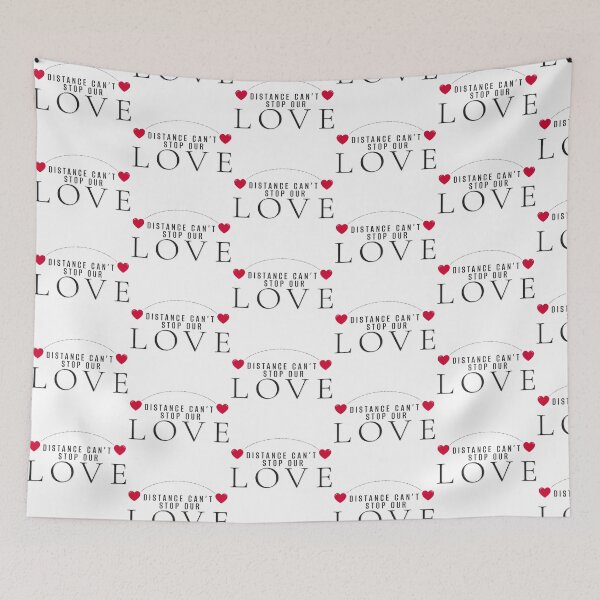 Item preview, Distance Can’t Stop Our Love | Long Distance Quote, Valentine Love designed and sold by PixelGrafiks.