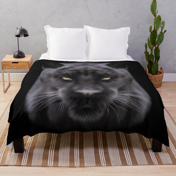 Item preview, Hyper-Realistic Black Panther Portrait – Dark Cinematic Wildlife Art designed and sold by Massimo Righi.