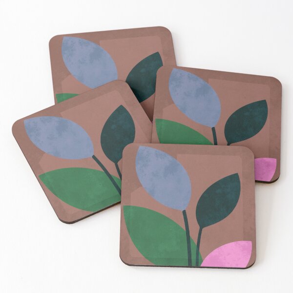 Item preview, Quiet Leaves – Abstract Botanical Color Study designed and sold by joycrysstudio.