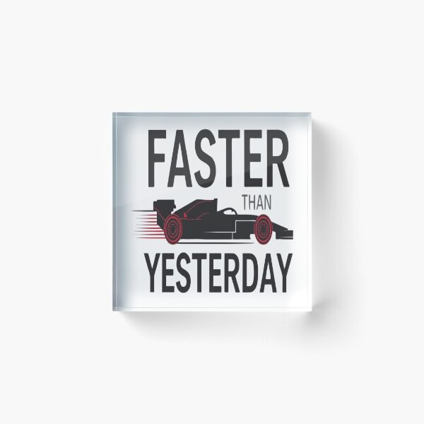 Artikelvorschau, Schneller als gestern – Motorsport-T-Shirt für Geschwindigkeits- und Fortschrittsmentalität entworfen und verkauft von RMTrendy.