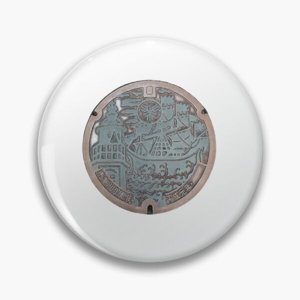 Item preview, Sakai City, Osaka Manhole Cover designed and sold by blahdeedah.