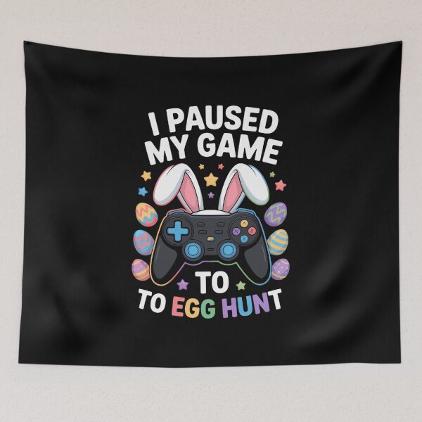 Item preview, Gamer Egg Hunt Easter Day Video Games Bunny Gaming designed and sold by FaithAbbott.