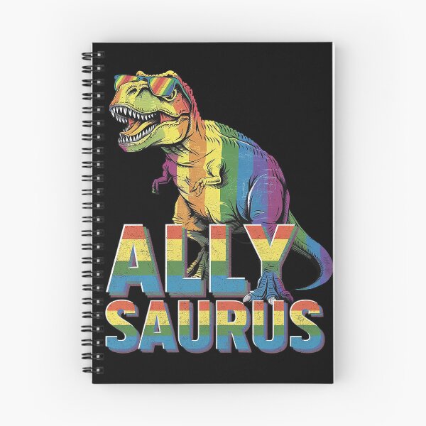 Item preview, Allysaurus LGBT Dinosaur Rainbow Flag Ally LGBT Pride  designed and sold by DigitaldeligArt.