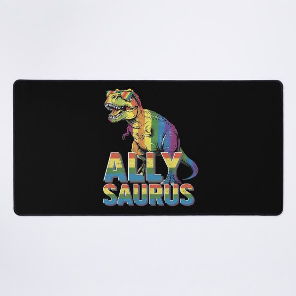 Item preview, Allysaurus LGBT Dinosaur Rainbow Flag Ally LGBT Pride  designed and sold by DigitaldeligArt.