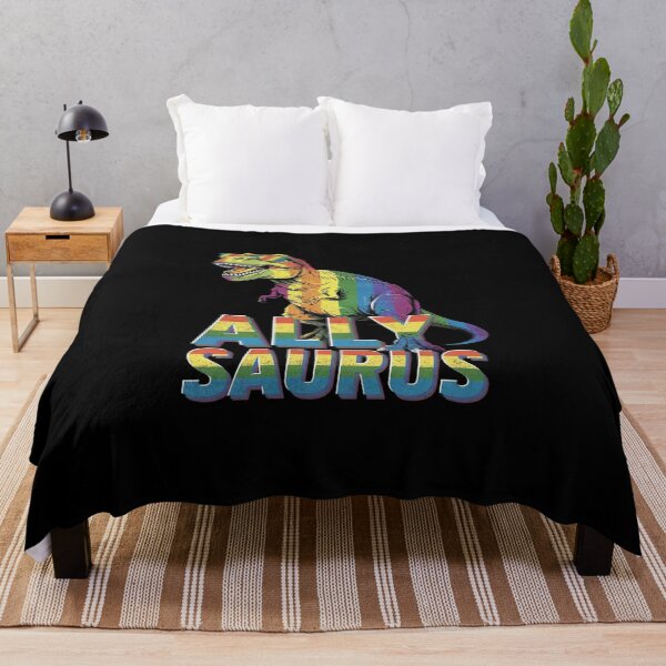 Item preview, Allysaurus LGBT Dinosaur Rainbow Flag Ally LGBT Pride  designed and sold by DigitaldeligArt.