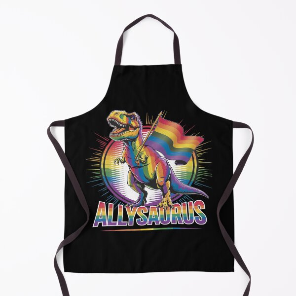 Item preview, Allysaurus Lgbt Pride Month Dinosaur Rainbow Flag Lesbian  designed and sold by DigitaldeligArt.