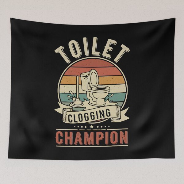Item preview, Toilet mogging champion designed and sold by THREE LITTLE BEANS.