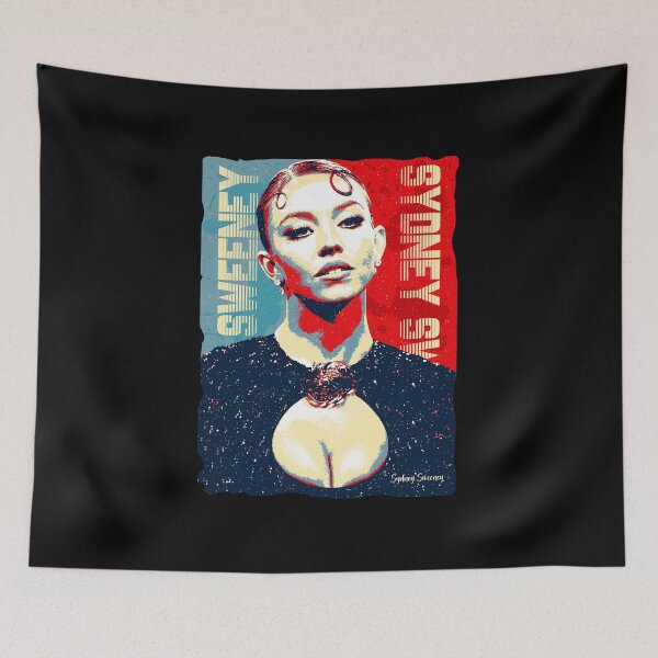 Item preview, Sydney Sweeney Vintage Retro Fans Gift  designed and sold by keritrotter.