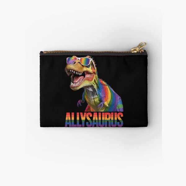 Item preview, Allysaurus LGBT Rainbow Flag Ally Dinosaur LGBT Pride  designed and sold by DigitaldeligArt.