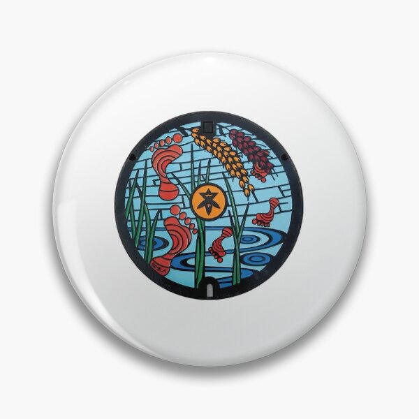 Item preview, Takatsuki City ver. 2, Osaka Manhole Cover designed and sold by blahdeedah.