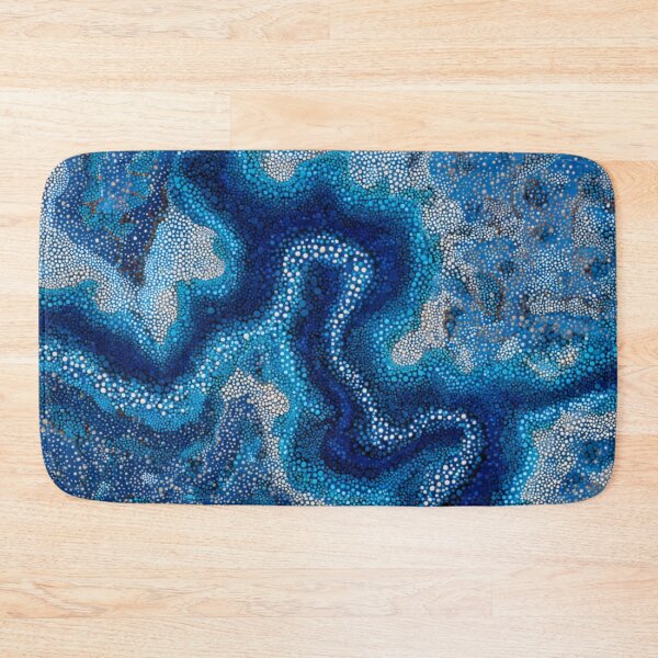 Item preview, Aboriginal Inspired Dot Art - With Winter River designed and sold by GrinGalore.