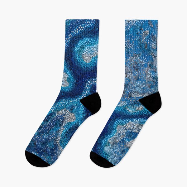 Item preview, Aboriginal Inspired Dot Art - With Winter River designed and sold by GrinGalore.