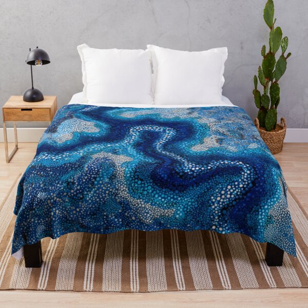 Item preview, Aboriginal Inspired Dot Art - With Winter River designed and sold by GrinGalore.