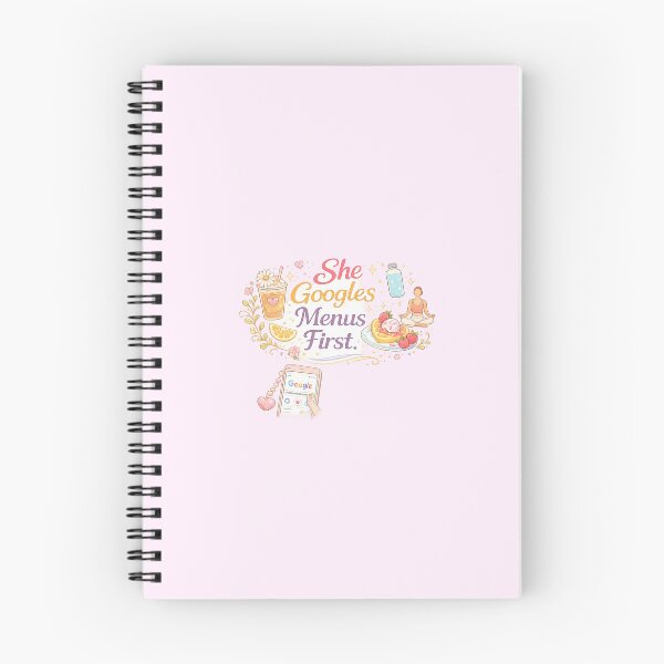 Item preview, She Googles Menus First – Funny Gluten Free Friendship Quote Design designed and sold by My Gluten Free Life UK.