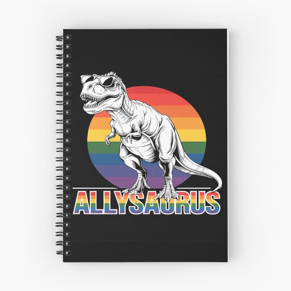 Item preview, Allysaurus LGBT Dinosaur Rainbow Flag Ally LGBT Pride  designed and sold by DigitaldeligArt.