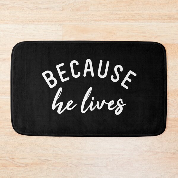 Item preview, Because He Lives  designed and sold by corbrand.