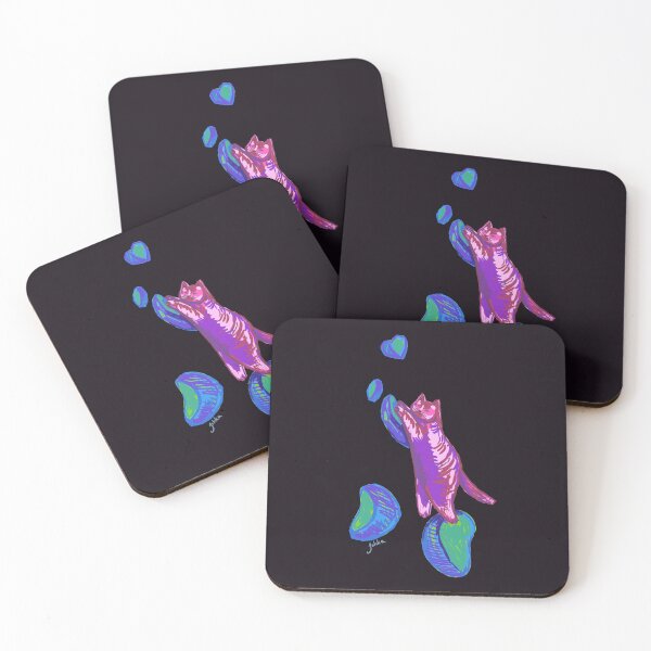 Item preview, Bouldering cat on wall designed and sold by Johka.